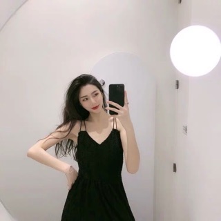 Váy 2 dây đan lưng