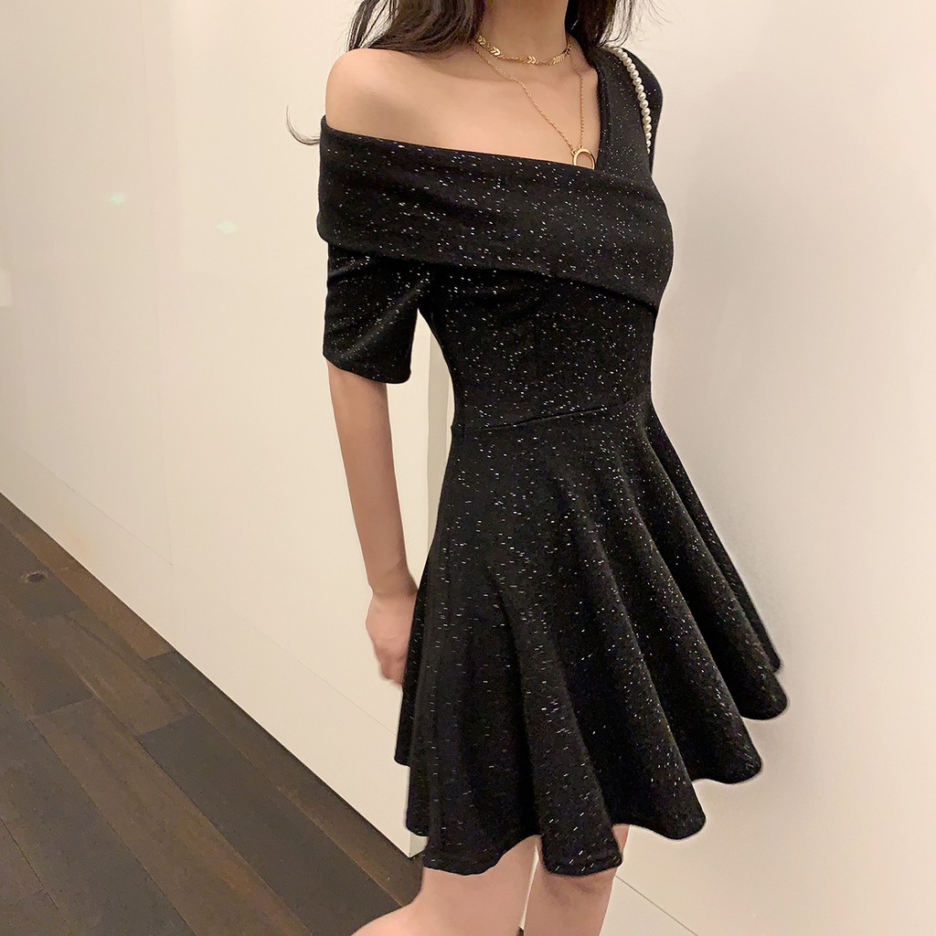 🌸Hàng Order🌸Váy Body Trễ Vai Sexy Lấp Lánh 🌸Hàng Quảng Châu