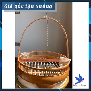 Lồng trần big_shop dành cho chim gáy,choè,mi, khướu tặng kèm sích chân