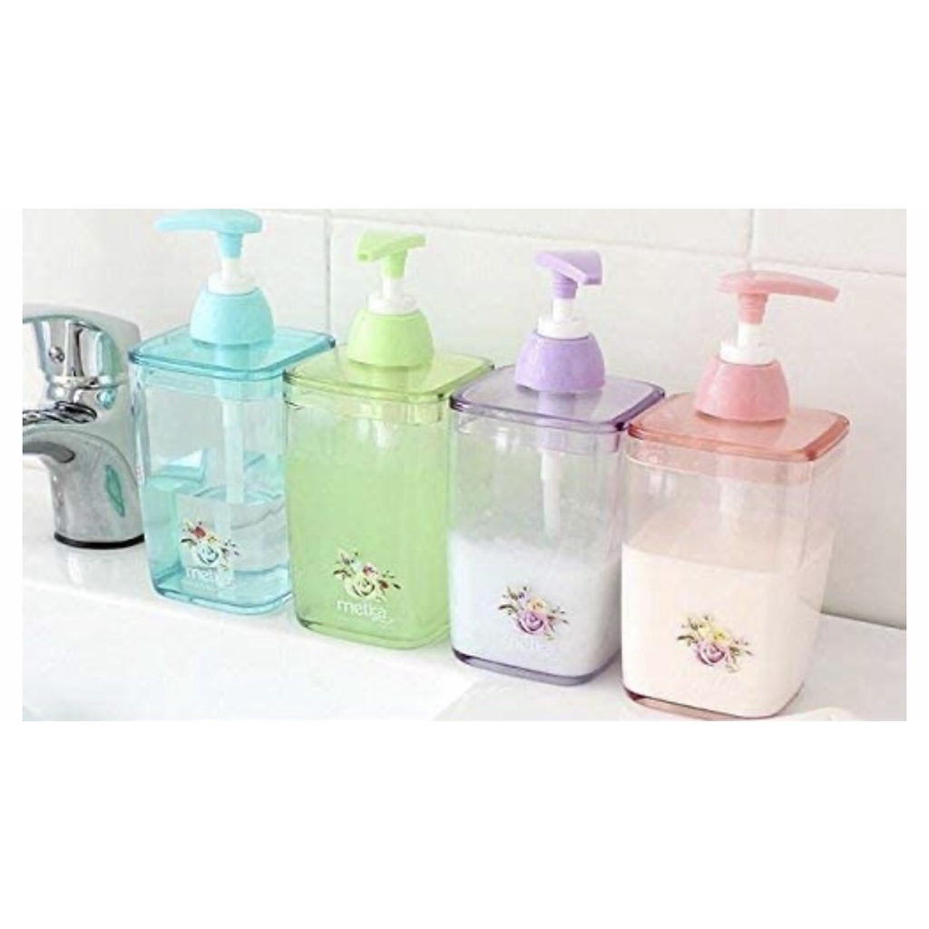 Lọ chiết 6231. Lọ đựng nước rửa tay, dầu gội, sữa tắm có vòi 420ml