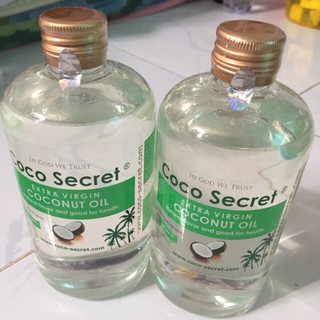 Dầu Dừa ép lạnh coco secret- dưỡng mi, massage, dưỡng tóc, dưỡng môi thumbnail