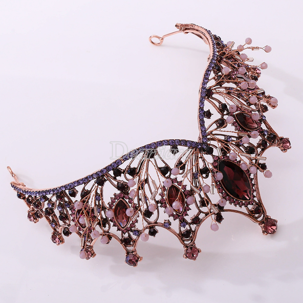 Vương miện cài tóc phong cách cổ điển dành cho cô dâu