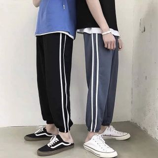 Quần jogger thun 2 sọc