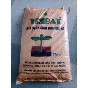Đất Sạch hữu cơ trồng rau Tribat (10kg)