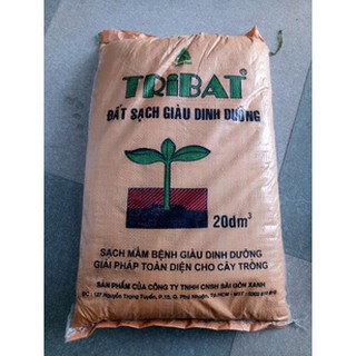 Đất Sạch hữu cơ trồng rau Tribat (10kg)