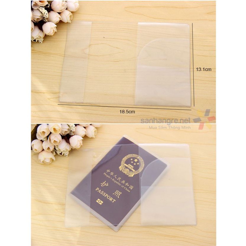 Bao passport cover - vỏ bọc hộ chiếu chống thấm tiện ích