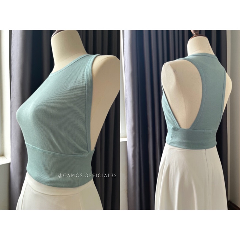 Áo Ba Lỗ Cotton Basic Cutout Gamos | BigBuy360 - bigbuy360.vn
