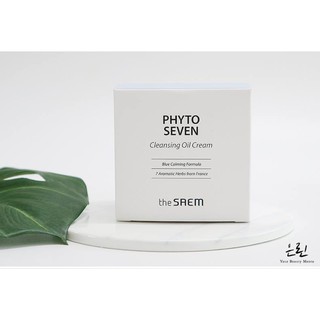 Tẩy trang dạng sáp Phyto Seven Cleansing Oil Cream the Saem