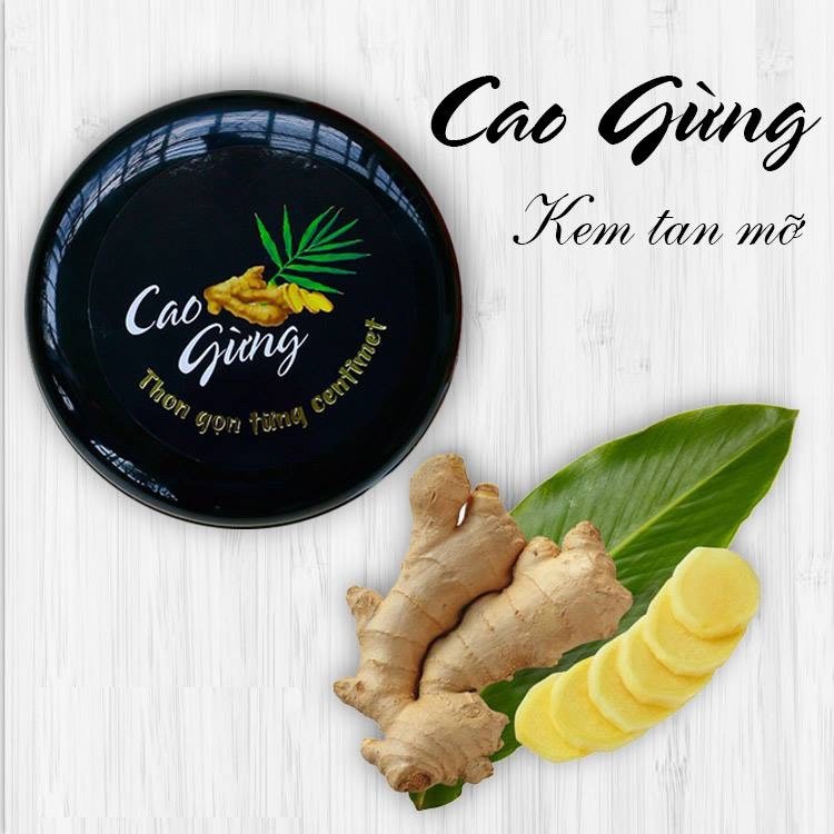 [100% CHÍNH HÃNG] Cao gừng Thiên nhiên Việt Thon gọn đến từng centimet Giảm mỡ bụng, tay, đùi 250g