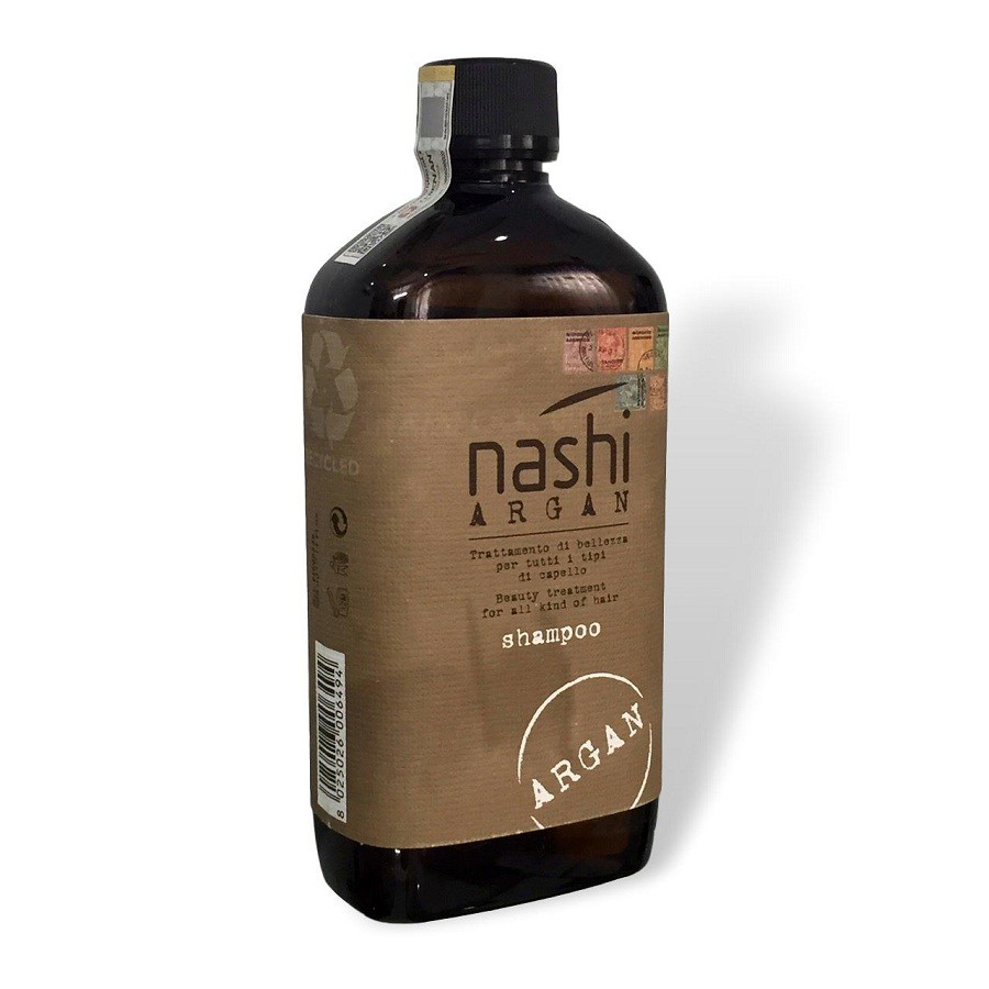 🇮🇹Nashi-Italia🇮🇹 Dầu gội chăm sóc tóc hư tổn Nashi Argan Shampoo 500ml