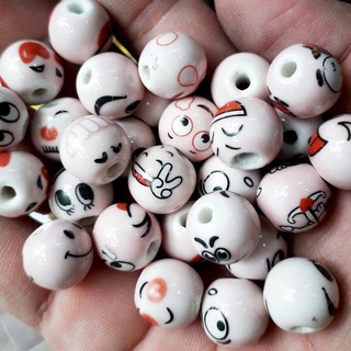 Gốm sứ Emoji 5 cái = 15k [ sỉ 100 cái = 200k - add zalo đặt sỉ 077.9755.433 ]