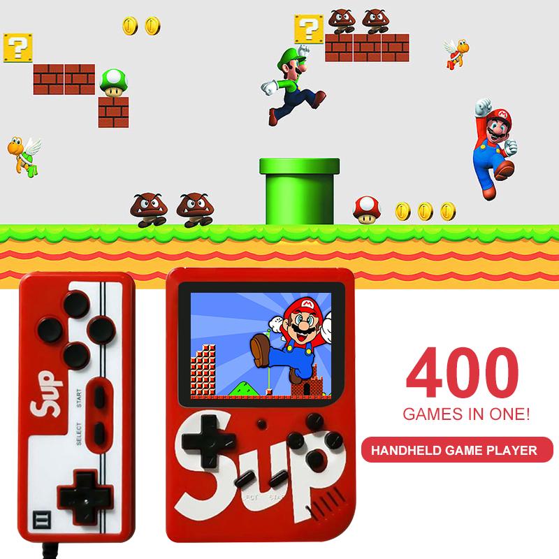 400 In 1 Hộp trò chơi Gameboy Retro Game Station Double cầm tay Sup Gameboy Console