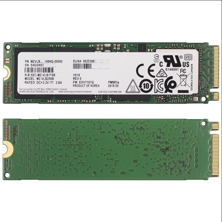 ✔️CHÍNH HÃNG✔️ Ổ Cứng SSD SAMSUNG PM981a 256GB - M.2 2280 NVMe PCIe Gen 3 x4  -  OEM 970 Evo Plus | BigBuy360 - bigbuy360.vn