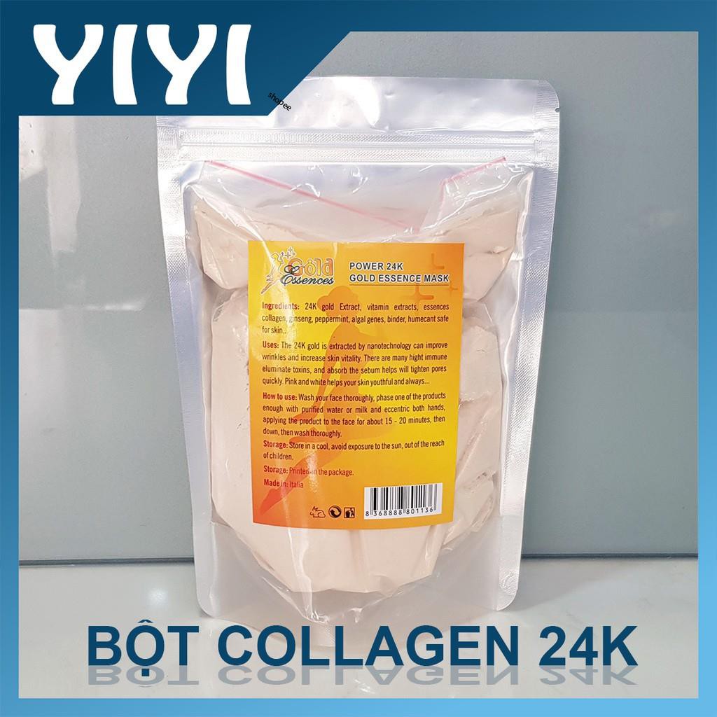 [SIÊU SALE] Bột collagen đắp mặt tinh chất Vàng 24k giúp da săn chắc, khỏe đẹp tự nhiên.