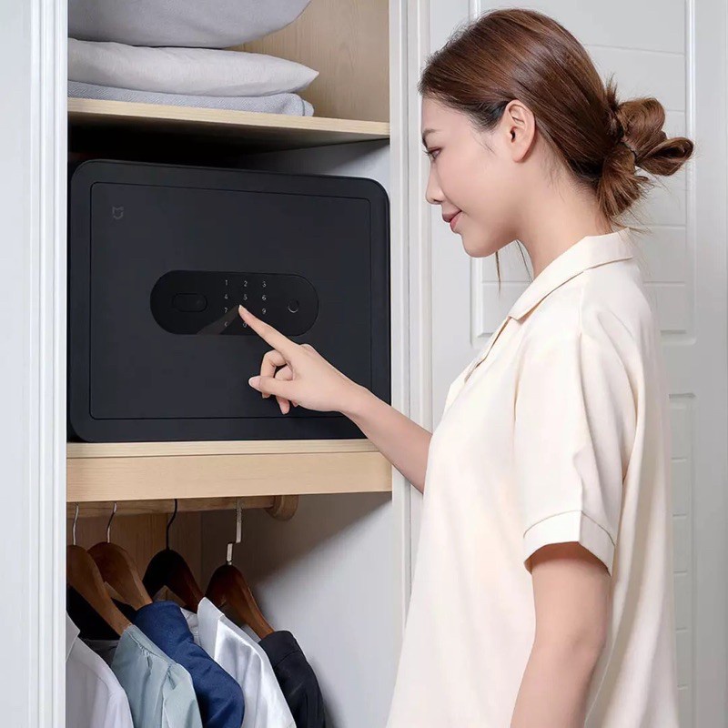 Két sắt điện tử vân tay thông minh Xiaomi Mijia - Minh Tín Shop