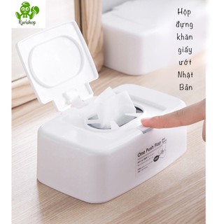 Hộp đựng giấy ướt có nắp bật