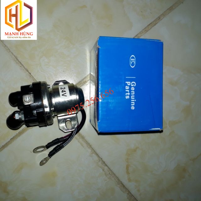 Rơ le phụ đề rin xanh lá 12v 24v phụ tùng ô tô hùng lỳ