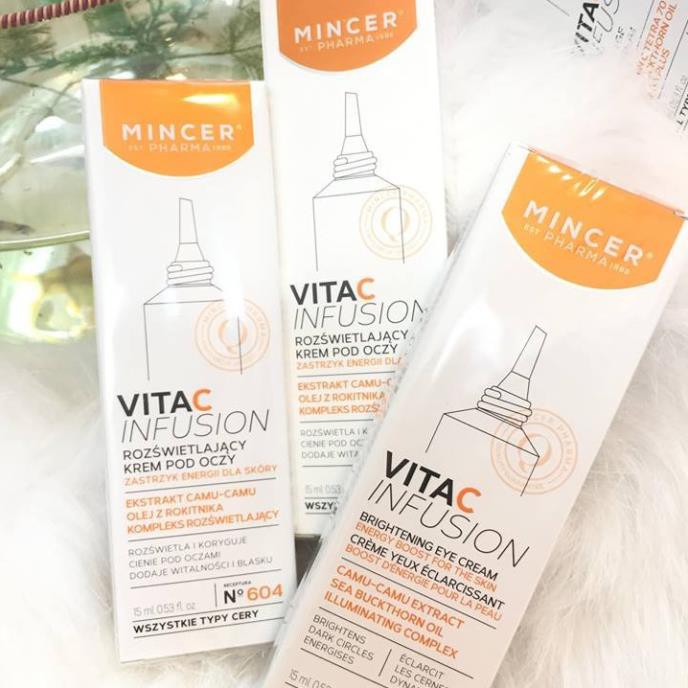 Kem dưỡng mắt Mince 50m | Kem dưỡng da vùng mắt Mincer 604 Thụy sĩ  - NguyenHuong Store