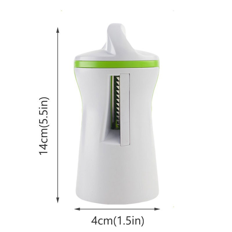 1 dụng cụ cắt rau củ tạo hình xoắn ốc & cắt sợi