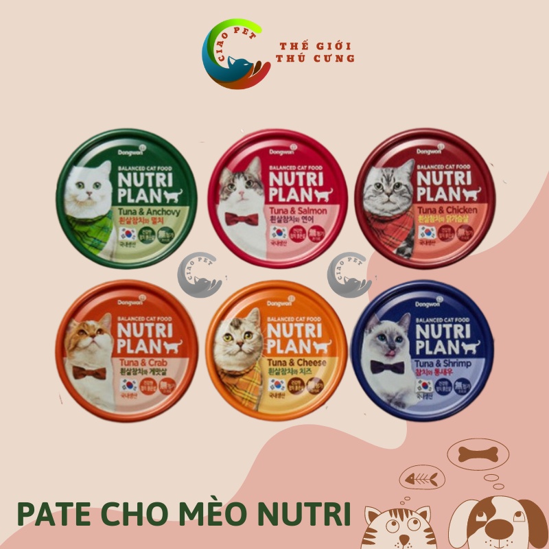 Pate Nutri Plan siêu rẻ (nhập khẩu Hàn Quốc)