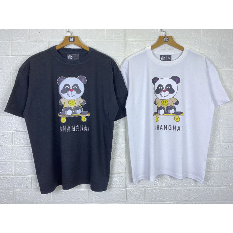 ÁO Thun Form Rộng , Áo Thun In Gấu , Áo In Gấu Trược Ván , Áo In Gấu Panda , Áo Gấu Trúc , Áo Oversized , Tshirt Unisex