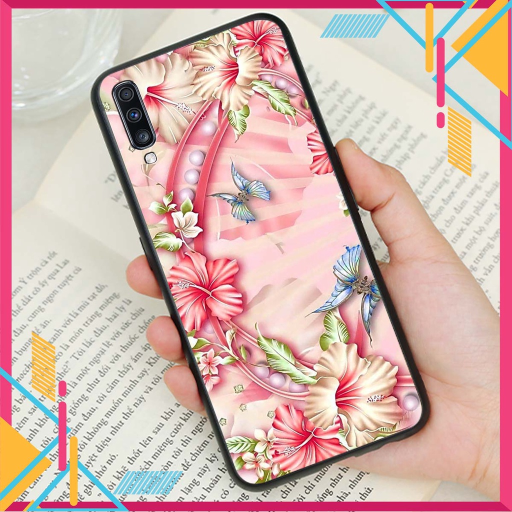 Ốp lưng Samsung A70 / A70S in hình hoa xinh xắn, hiện đại , thời trang ,phong cách