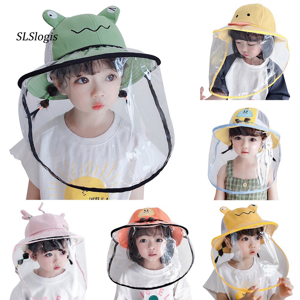 Tấm Chắn Bảo Vệ Mặt Chống Bụi Chống Giọt Bắn Có Thể Điều Chỉnh Cho Trẻ Em