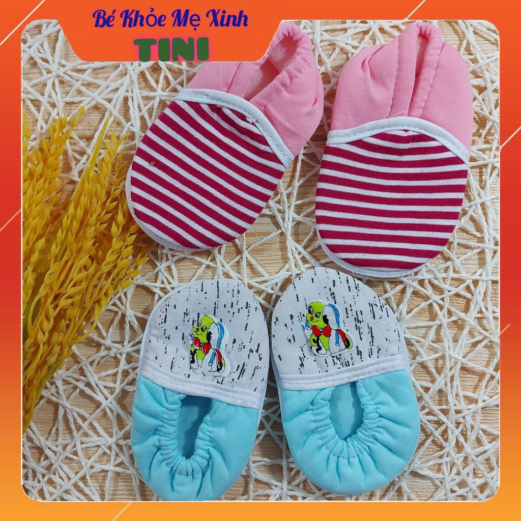 Giày baby cotton cao cấp Yến Trân cho bé sơ sinh