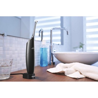 Máy tăm nước philips sonicare hx8431/01 airfloss ultra air đen