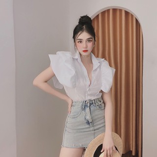 Áo Sơ Mi Nữ Tay Phồng