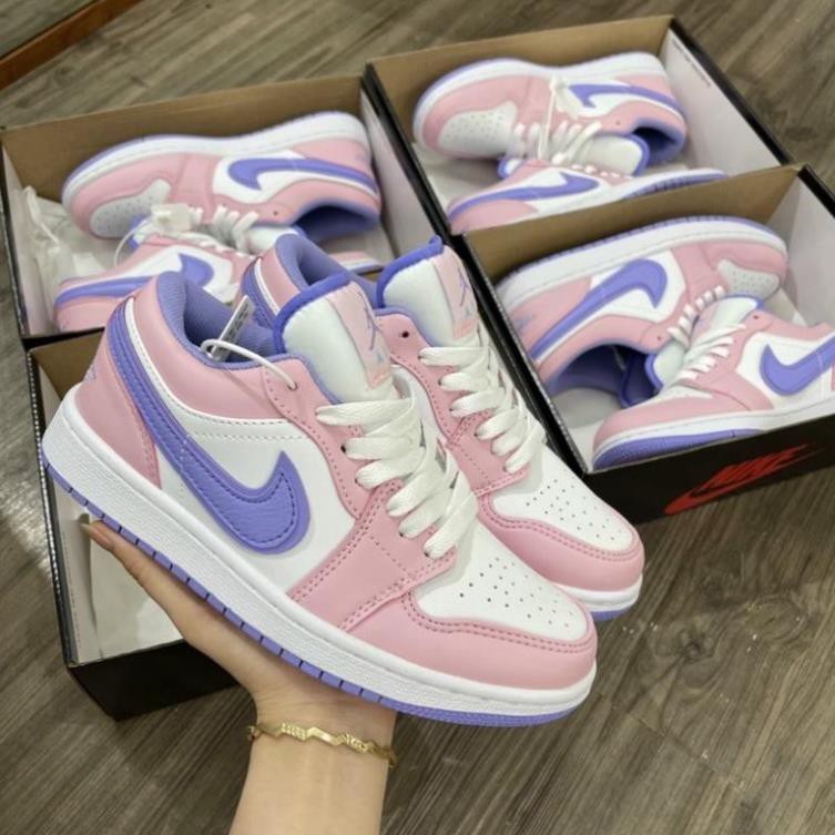 Freeship - Ảnh thật Giày Sneaker Jd Hồng Tím Thể Thao Siêu Xinh Cho Nữ🔥 | BigBuy360 - bigbuy360.vn