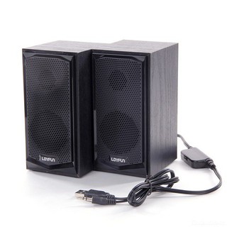 Loa vi tính 2.0 Loyfun M22 Vân gỗ