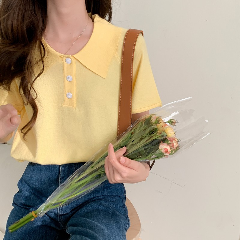  Áo thun polo ngắn tay phong cách retro phương tây | BigBuy360 - bigbuy360.vn