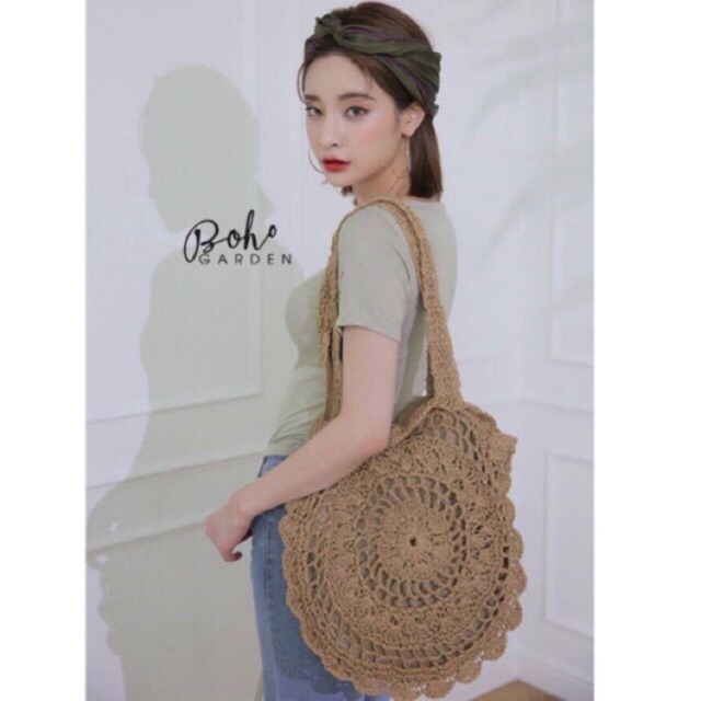 Túi cói Bigsize Ulzzang Hàn Quốc