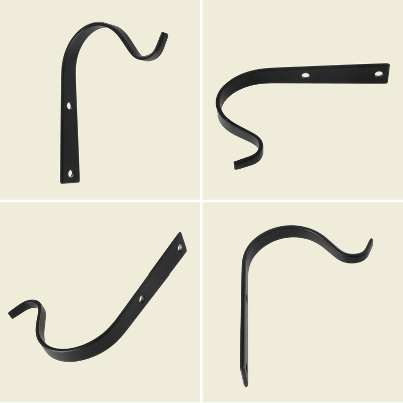 Giá Đỡ Chậu Hoa Bằng Sắt Có Móc Treo Tiện Lợi Dành Cho Hoạt Động Ngoài Trời