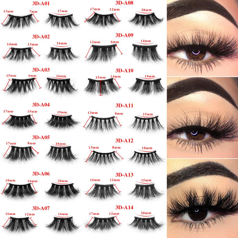 1 Cặp Lông Mi Giả Dài Tự Nhiên Handmade Dành Cho Nữ