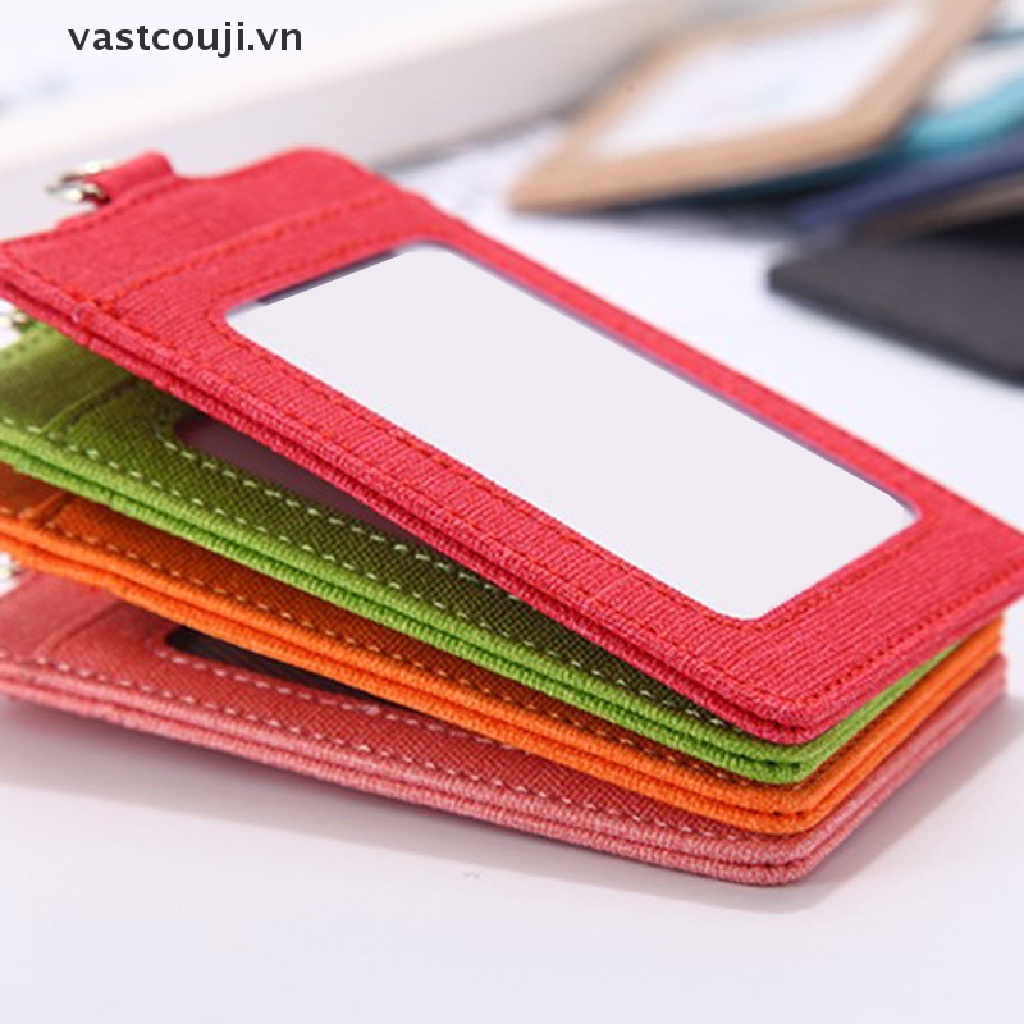 Bao Da Đựng Thẻ ID Có Thể Thu Gọn Tiện Dụng Cho Nam Và Nữ