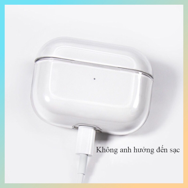 Case airpods pro , airpod 1/2 Vỏ bọc Clear silicon dẻo đựng tai nghe không dây trong suốt-ZUMI STORE