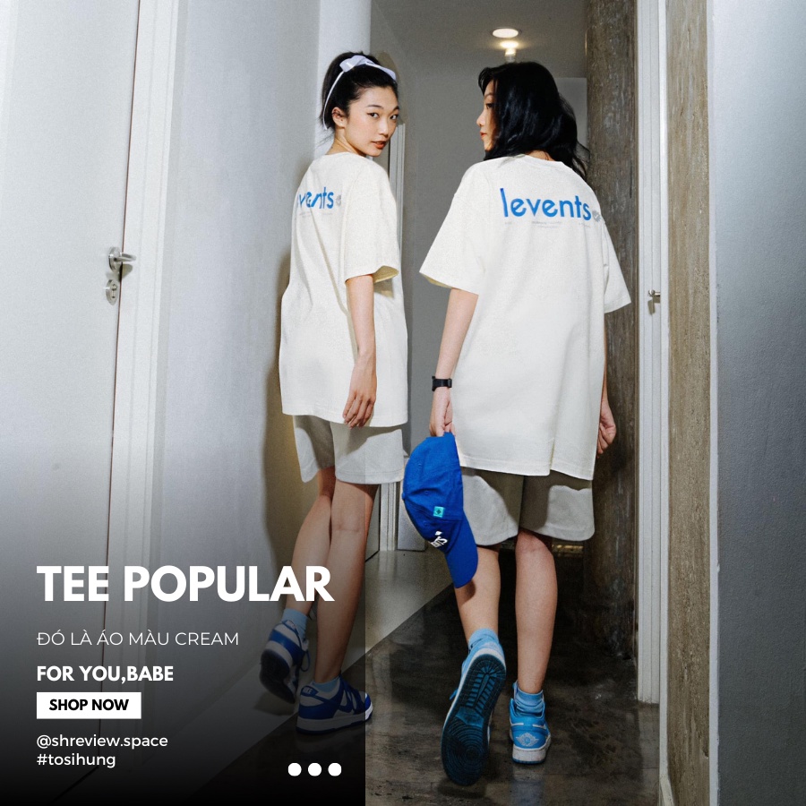 Áo thun 𝗧𝗘𝗘 𝗣𝗢𝗣𝗨𝗟𝗔𝗥 ®️ - 𝑯𝒂̀𝒏𝒈 𝒄𝒉𝒊́𝒏𝒉 𝒉𝒂̃𝒏𝒈