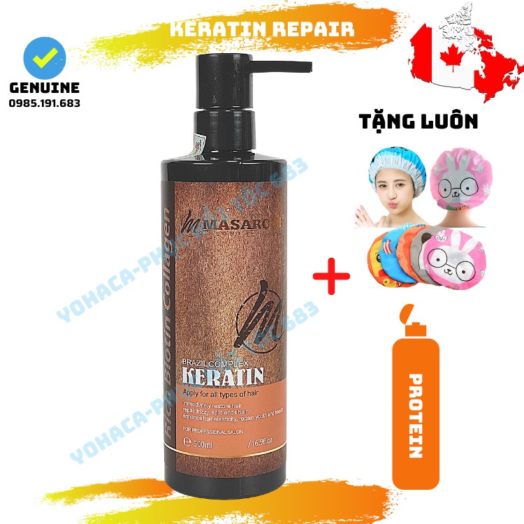 Kem ủ-hấp tóc Keratin Marsaroni nguyên chất siêu phục hồi 500ml Dạng keratin nguyên chất | BigBuy360 - bigbuy360.vn