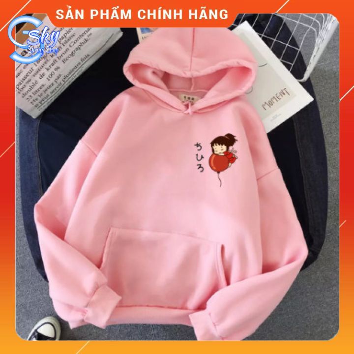 *ÁO HOODIE UNISEX NAM NỮ   IN HÌNH CÔ BÉ ÔM TRÁI TIM SIÊU CUTE