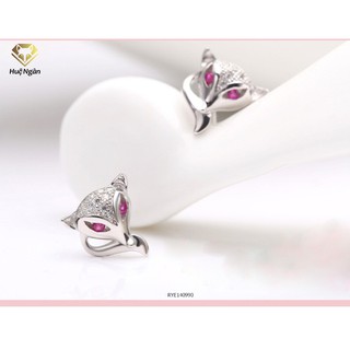 Bông tai bạc Ý 925 Bạc xinh Huệ Ngân- Hồ ly quyến rũ RYE140990