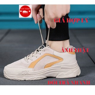 Giày Thể Thao 🍎🍎 🍎🍎Giày Nam Giày Sneakers Màu kem thoáng khí khử mùi hd02
