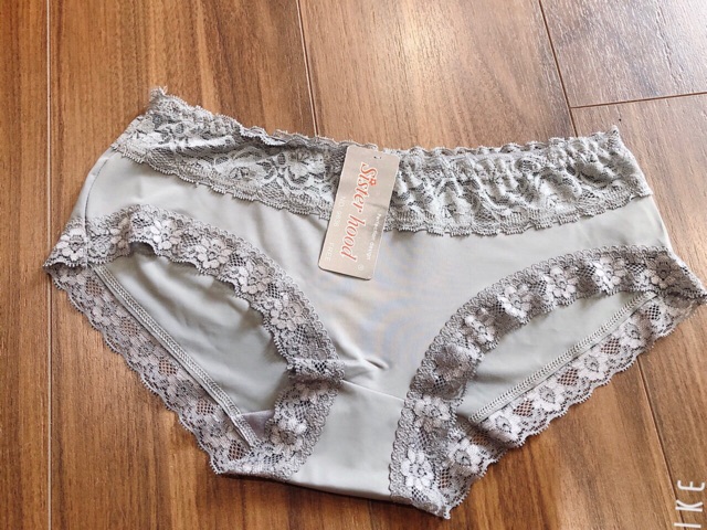 Quần lót Thái Lan SisterHood 9836 - chất thun lạnh mát lịm, phối ren siêu xinh - Freesize từ 48-58kg nhé 😍😍😍