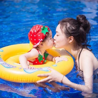Sét bơi bikini dâu Tây bé gái