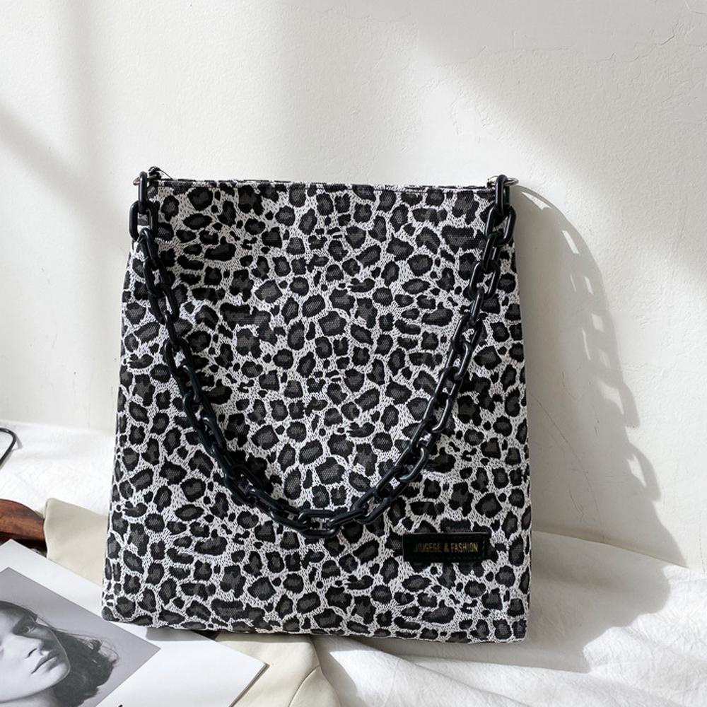 Túi Đeo Vai Heceh Họa Tiết Da Báo