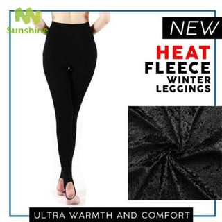 Quần legging lót lông giữ ấm cho nữ