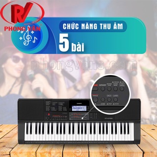 ĐÀN ORGAN CASIO CTX-700 61 PHÍM (Bộ gồm đàn và adapter)