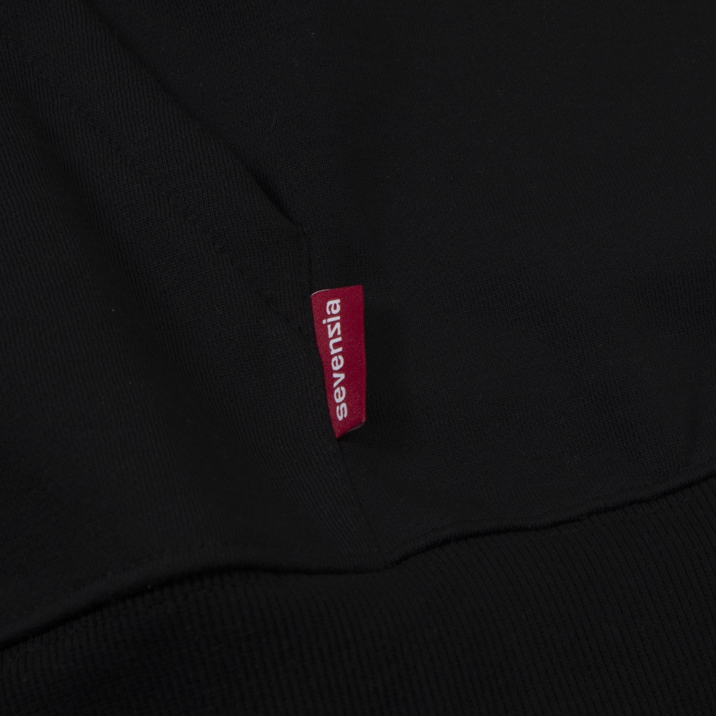 Áo Hoodie nỉ bông "SEVENZIA TEAM" - Đen | BigBuy360 - bigbuy360.vn