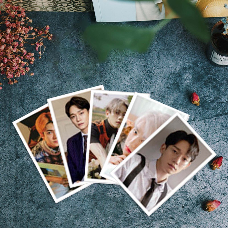 Hộp 30 Ảnh Lomo Card Các Thành Viên Nhóm Nhạc Exo